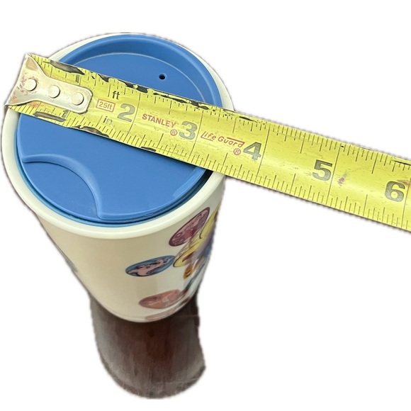 Disney Parks Epcot Mickey Mouse ceramic tumbler travel mug 12oz - Picture 4 of 9